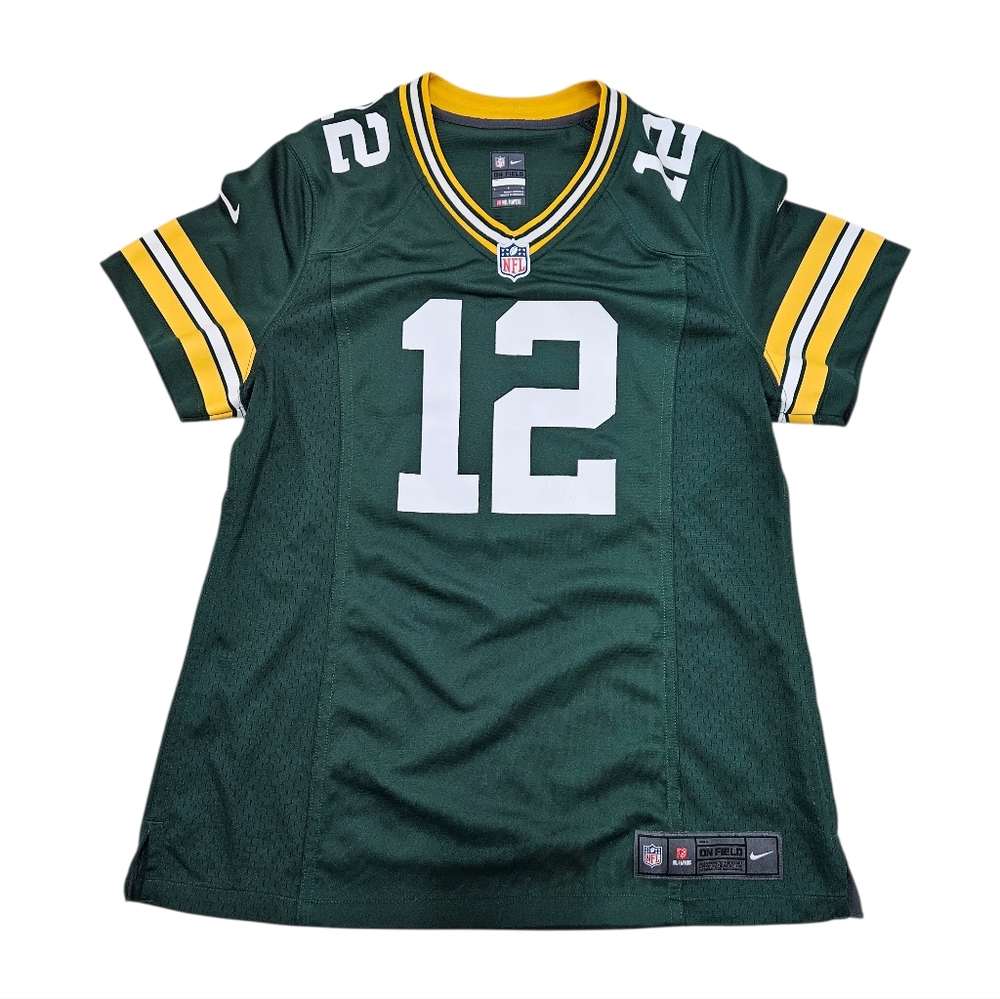 Green Bay Packers Aaron Rodgers #12 Nike On Field Jersey Women’s L
